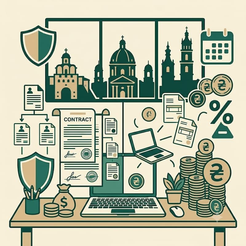 Трудовий договір чи статус autónomo в Іспанії? Порівняння реальних чистих доходів після витрат і податків